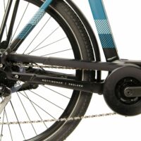 Raleigh Centros Crossbar Hybrid Electric Bike 2022, BOSCH Performance - Sea Blue - Image 5