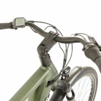 Raleigh Centros Crossbar Hub Gear Hybrid Electric Bike 2022, BOSCH Performance - Satin Sage Green - Image 4