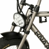 Knaap AMS 2 Seater Urban Electric Bike, 21Ah Battery - Space Grey - Image 2