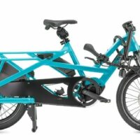 Tern GSD S10 LX Semi-Folding Cargo Electric Bike, BOSCH Cargo Line - Light Blue - Image 3