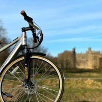 Ex Demo Dallingridge Malvern Hybrid Trekking Electric Bike, 700c Wheel, 6 Speed - Satin Silver/Camel - Image 4