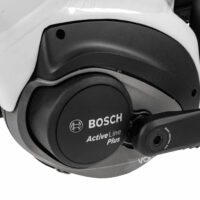 Forme Morley 1E Step Through Hybrid Electric Bike, Bosch 500Wh - Gloss White - Image 2