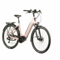 Raleigh Motus Tour Derailleur Low Step Hybrid Electric Bike, Bosch 500Wh - Pearl Pink - Image 2