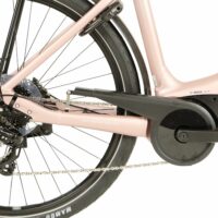 Raleigh Motus Tour Derailleur Low Step Hybrid Electric Bike, Bosch 500Wh - Pearl Pink - Image 8