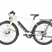 Wisper Tailwind Comfort Crossbar Commuter Electric Bike 2023 - Stone - Image 3