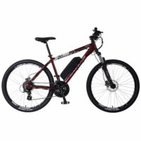 Ex-Demo Claud Butler Haste-E Hardtail Electric Mountain Bike - Red - Image 8