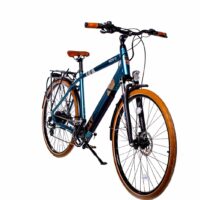 Ex Demo Batribike Vista-X Crossbar Trekking Electric Bike, 28" Wheel, 10.4Ah - Iris Blue - Image 2