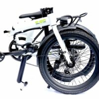 E-Go Lite+ Folding Electric Bike, 20" Wheel, 7 Speed, 7Ah Battery - White - Image 2