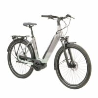 Raleigh Centros Low Step Hub Gear Hybrid Electric Bike, BOSCH Performance - Silver/Mint - Image 2