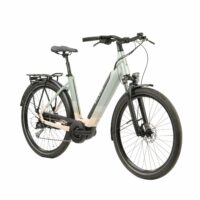 Raleigh Centros Low Step Derailleur Gear Hybrid Electric Bike, BOSCH Performance - Mint/Sand - Image 2