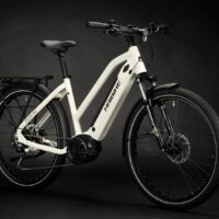 Haibike Trekking 3 Mid Hybrid Electric Bike 500wh, Bosch - Grey - Image 2