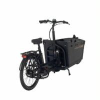 Aitour Electric Cargo Bike Basalt - Black - Image 3