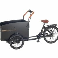 Aitour Electric Cargo Bike Starter - Black - Image 4