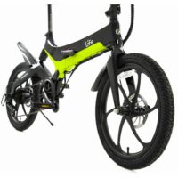 Li-Fe Force Folding Electric Bike, 20" Wheel, 7.8Ah Integrated Battery - Black/Green - Image 3