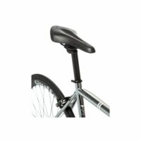 Quella Varsity Imperial Electric Hybrid Bike - Silver/Black - Image 6