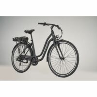 Pure Free City Electric Hybrid Bike, 7 Speed - Black - Image 2