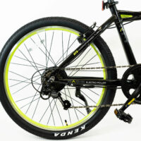 Basis Hunter Unisex Integrated Electric Mountain Bike - Black/Lime - Image 3