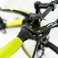 Basis Hunter Unisex Integrated Electric Mountain Bike - Black/Lime - Image 4