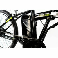 Ex Demo Basis Boxer Electric Folding Bike 13Ah, 24" Wheel - Black/Neon Yellow - Image 5