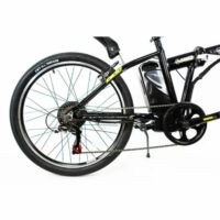 Ex Demo Basis Boxer Electric Folding Bike 13Ah, 24" Wheel - Black/Neon Yellow - Image 9