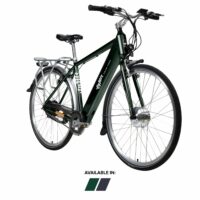 Emu Classic MK3 Crossbar Electric Bike, 700c Wheel - Racing Green - Image 2