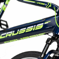 Ex-Demo Crussis e-Cross 1.6 Mens Hybrid Electric Bike 16Ah - Blue/Green - Image 2