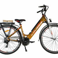 Ex-Demo Crussis e-Country 1.10 Step Through Hybrid Electric Bike, 17" Frame- Orange Bronze - Image 3