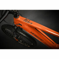 Haibike AllTrack 6 Hardtail Electric Mountain Bike, 27.5in - Gloss Papaya/Titan - Image 6