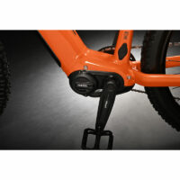 Haibike AllTrack 6 Hardtail Electric Mountain Bike, 27.5in - Gloss Papaya/Titan - Image 7