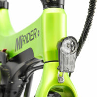 MiRider One Folding Electric Bike - Acid Green - Image 3