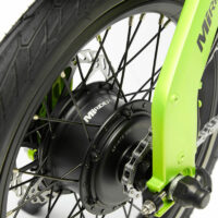 MiRider One Folding Electric Bike - Acid Green - Image 5