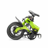 MiRider One Folding Electric Bike - Acid Green - Image 2