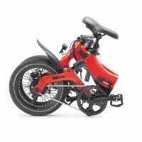 MiRider One Folding Electric Bike - Eclipse Red - Image 2