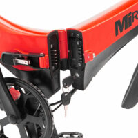 MiRider One Folding Electric Bike - Eclipse Red - Image 4