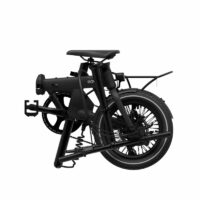 Eovolt Morning 16in Wheels Origins Folding Electric Bike - Black - Image 3