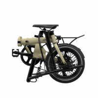 Eovolt Morning 16in Wheels Origins Folding Electric Bike - Sand - Image 3