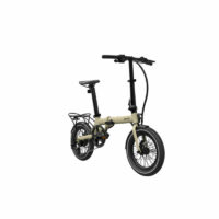 Eovolt Morning 16in Wheels Origins Folding Electric Bike - Sand - Image 2