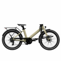 Eovolt Evening 24in Wheel Origins Semi Folding Electric Bike - Sand - Image 3