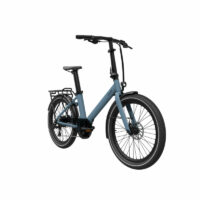 Eovolt Evening 24in Wheel Origins Semi Folding Electric Bike - Blue - Image 2