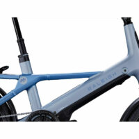 Raleigh Modum Compact E-Bike, 20in Wheel, 500Wh - Blue - Image 4