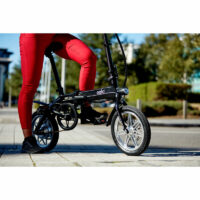 eelo 1885 Lightweight Folding Electric Bike - Black - Image 4