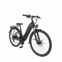 Dawes Spire 1.0 Low Step Electric Hybrid Bike - Black - Image 2