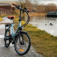 Juicy Compact Plus Folding Electric Bike - Ice - Image 4