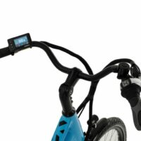 Neomouv Carlina Hybrid City Electric Bike, 45cm Frame, 26in Wheel - Light Blue - Image 7