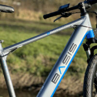 Ex-Demo Basis Protocol Hybrid Electric Bike, Integrated Battery, 700c Wheel - Light Graphite Blue - Image 2