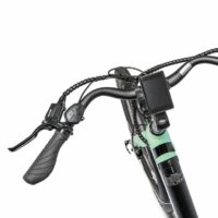 Ampere Deluxe 26" Step Through Hybrid Electric Bike - Mint Green - Image 7