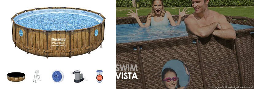 Bestway Above Ground Swim Vista Power Steel Pool at E-Bikes Direct Outlet