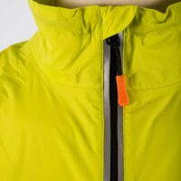 Waterproof Cycling Jacket - Yellow - Medium - Image 4