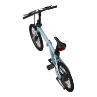 ADO Air 20S Lightweight Folding Electric Bike, 9.6Ah - Blue - Image 4