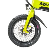 MiRider One Hope Edition Folding Electric Bike - Acid Green - Image 16